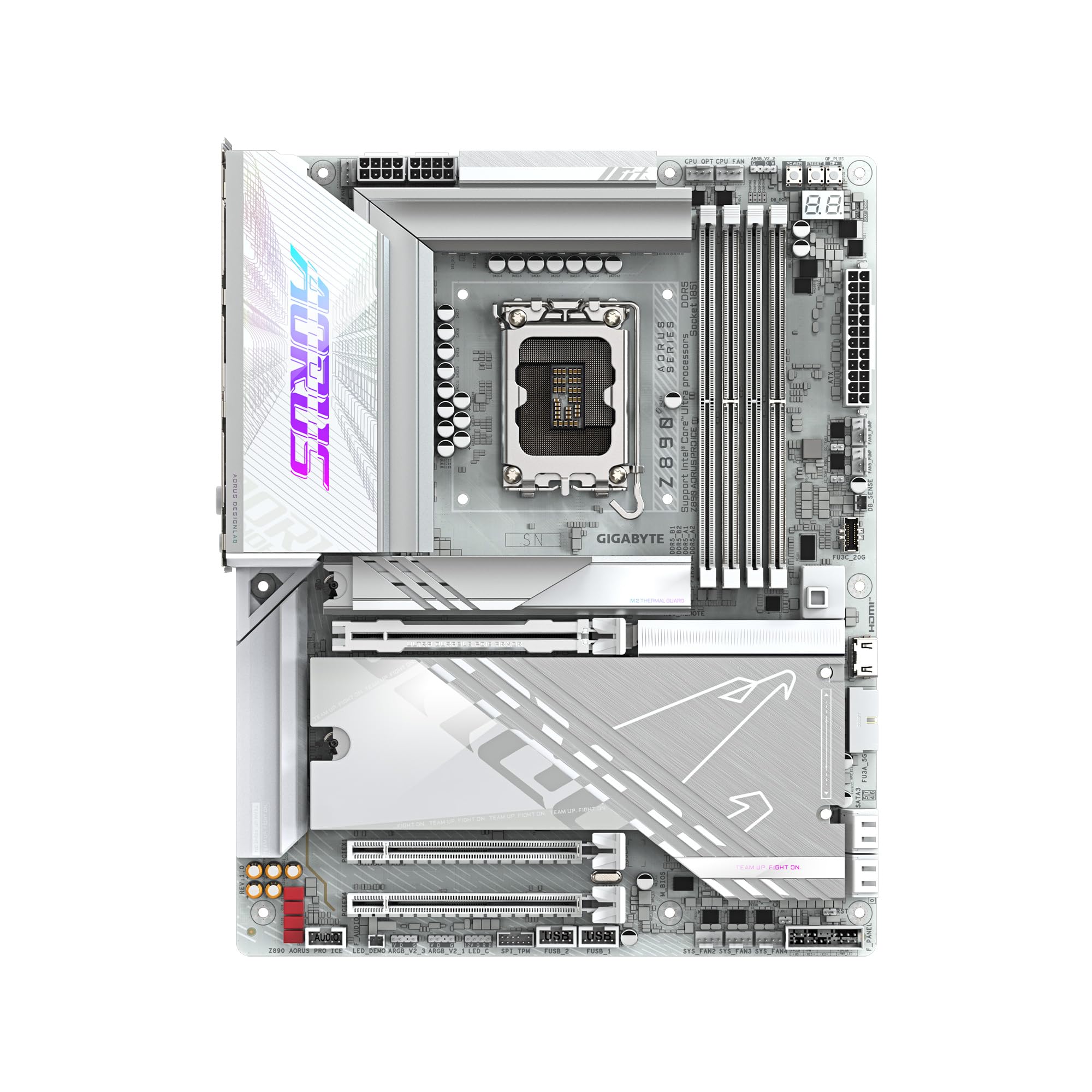 Foto 3 pulgar | Placa Madre Gigabyte Z890 Aorus Pro Ice Intel Core Ultra - Venta Internacional.