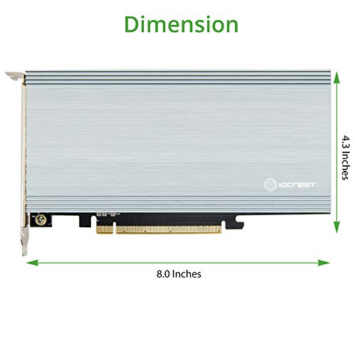 Foto 6 pulgar | Controlador Riser Syba Quad M.2 Nvme A Pcie 3.0 X16 - Venta Internacional.