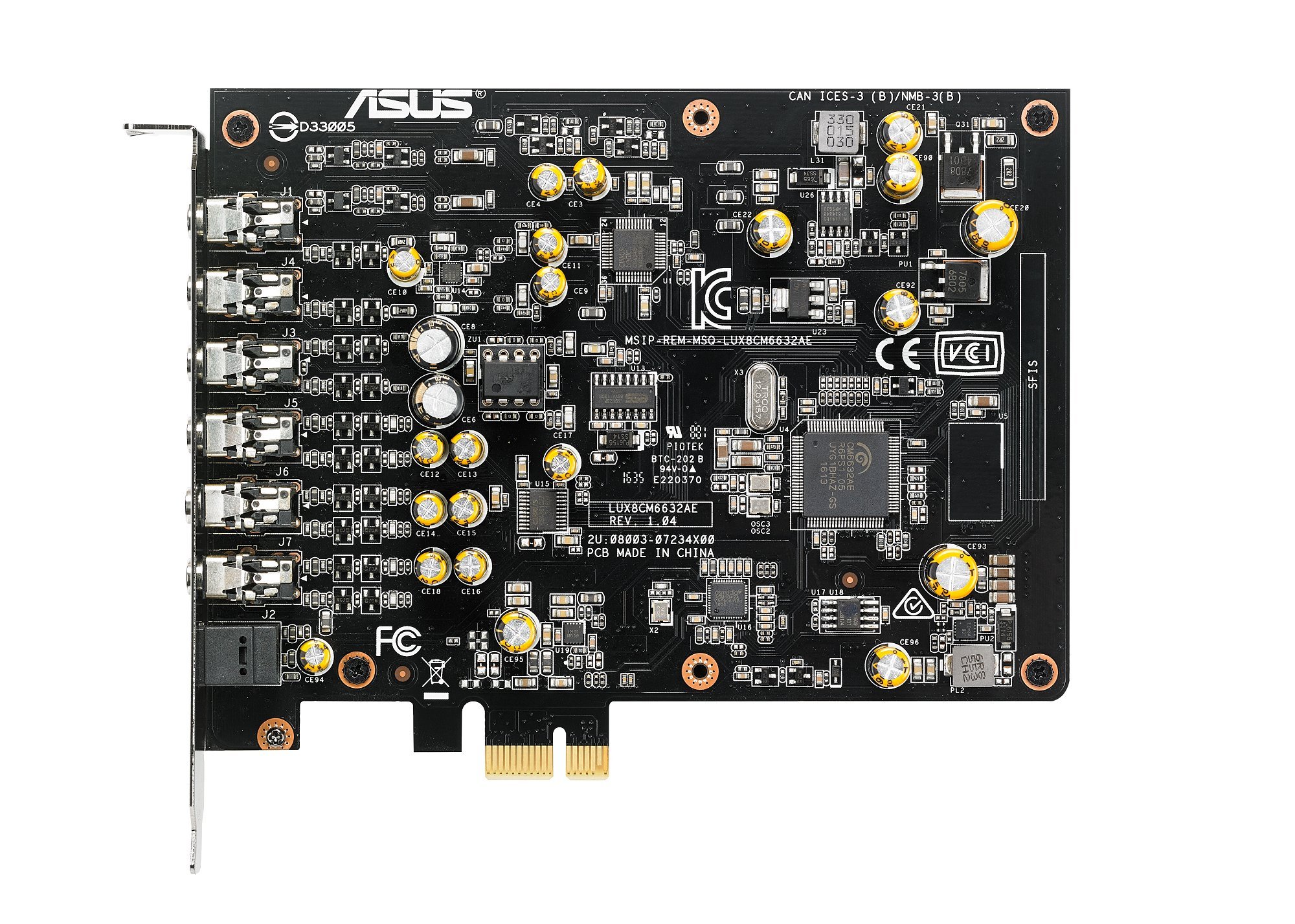 Foto 6 pulgar | Tarjeta De Sonido Asus Xonar Ae 110db Snr Pci Express - Venta Internacional.