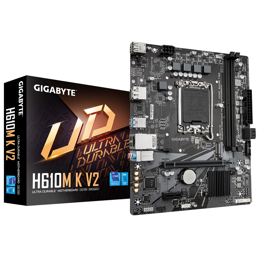 Foto 2 pulgar | Mb Gigabyte H610m K V2 Intel 1700 Ddr5 128gb M-atx H610m K V2