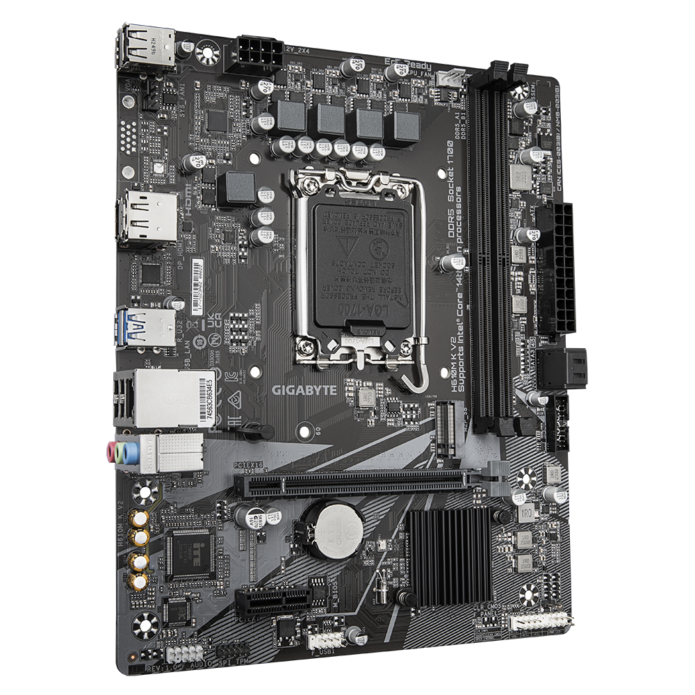 Foto 4 pulgar | Mb Gigabyte H610m K V2 Intel 1700 Ddr5 128gb M-atx H610m K V2