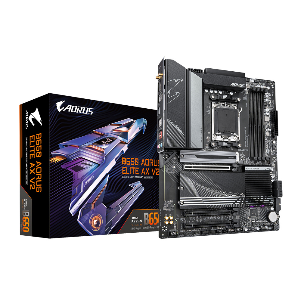 Foto 2 pulgar | Mb Gigabyte B650 Aorus Elite Ax V2 Amd Am5 Ddr5 256gb Hdmi B650 A Elite Ax V2