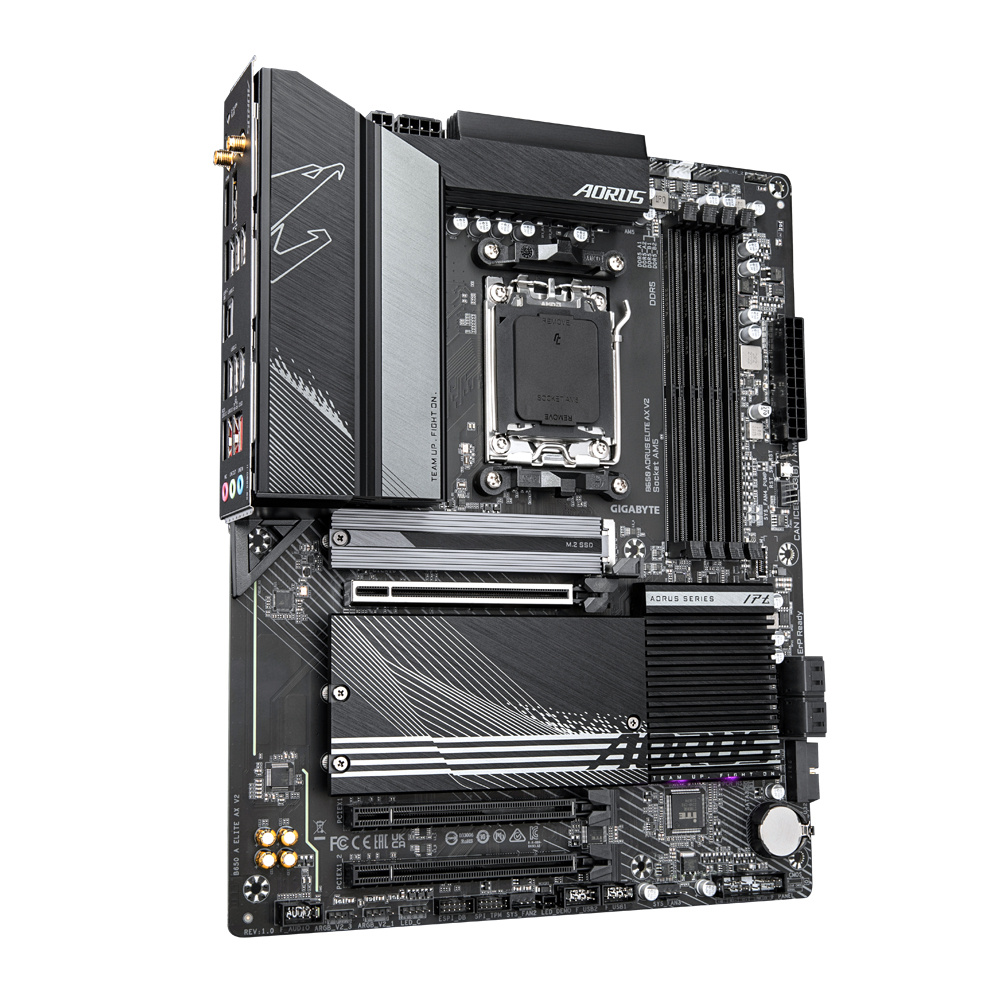 Foto 3 pulgar | Mb Gigabyte B650 Aorus Elite Ax V2 Amd Am5 Ddr5 256gb Hdmi B650 A Elite Ax V2