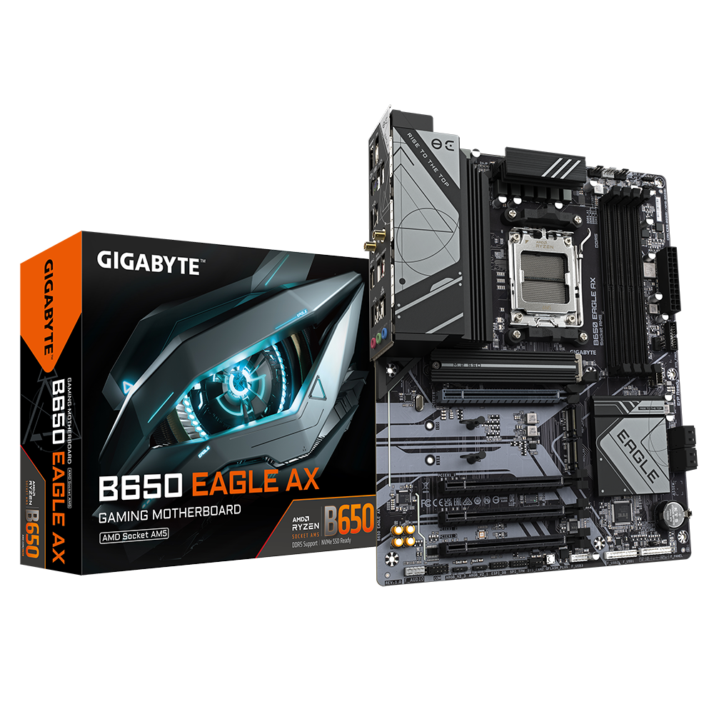Foto 2 pulgar | Mb Gigabyte B650 Eagle Ax Ryzen Am5 Ddr5 256gb Atx B650 Eagle Ax