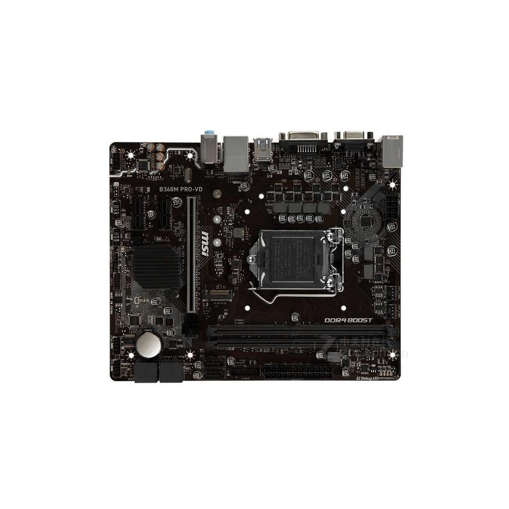 Foto 2 pulgar | Placa Madre Msi B360m Pro-vd Lga 1151 Micro Atx Usada - Venta Internacional.
