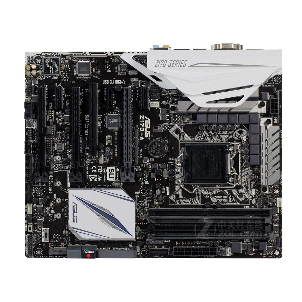 Foto 2 pulgar | Placa Madre Asus Z170-a Lga 1151 Atx Usada Con Ddr4 De 64 Gb - Venta Internacional.