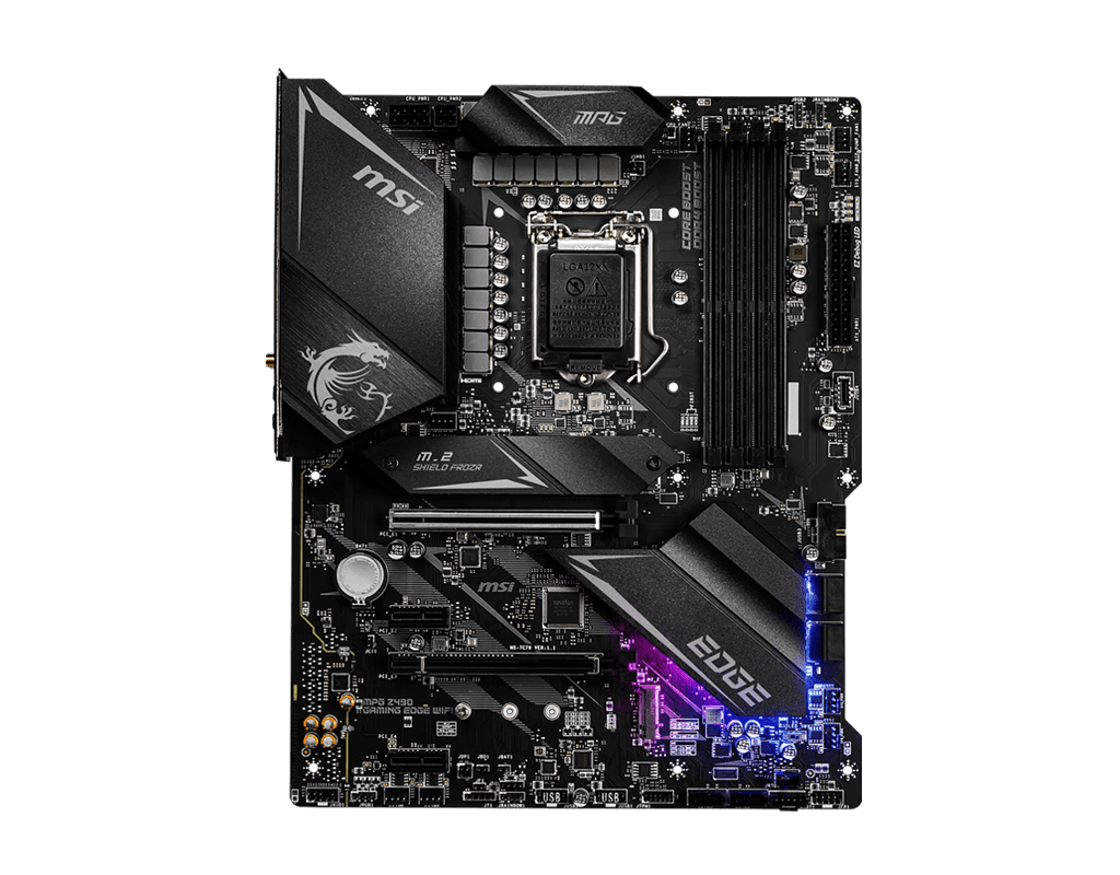 Foto 1 | Placa Madre Msi Mpg Z490 Gaming Edge Wifi Lga 1200 Atx Usada - Venta Internacional.