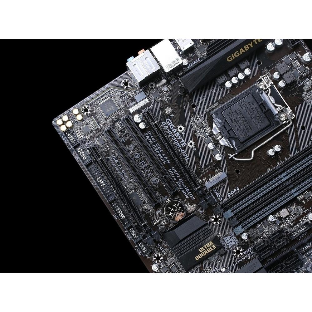 Foto 4 | Placa Madre Gigabyte B250m-d3h Lga 1151 Micro Atx Usada - Venta Internacional.