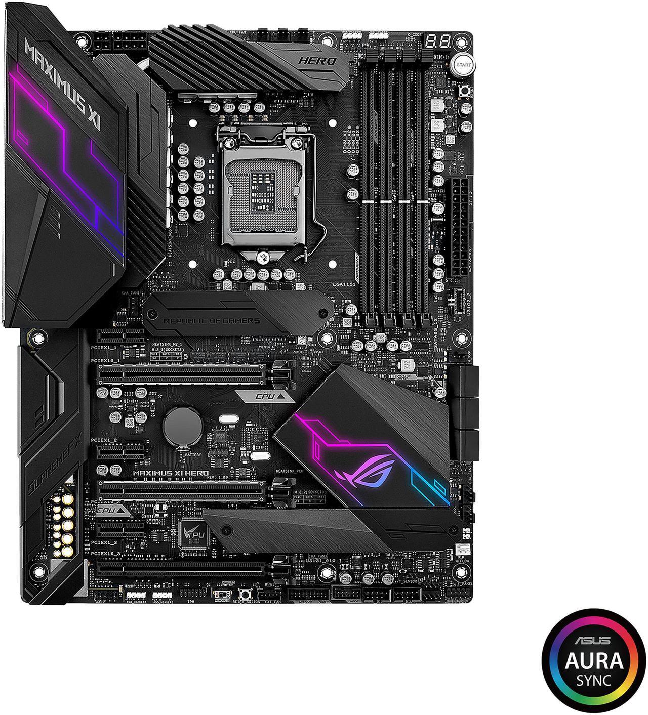 Foto 2 pulgar | Placa Madre Asus Rog Maximus Xi Hero Lga 1151 Atx Usada - Venta Internacional.