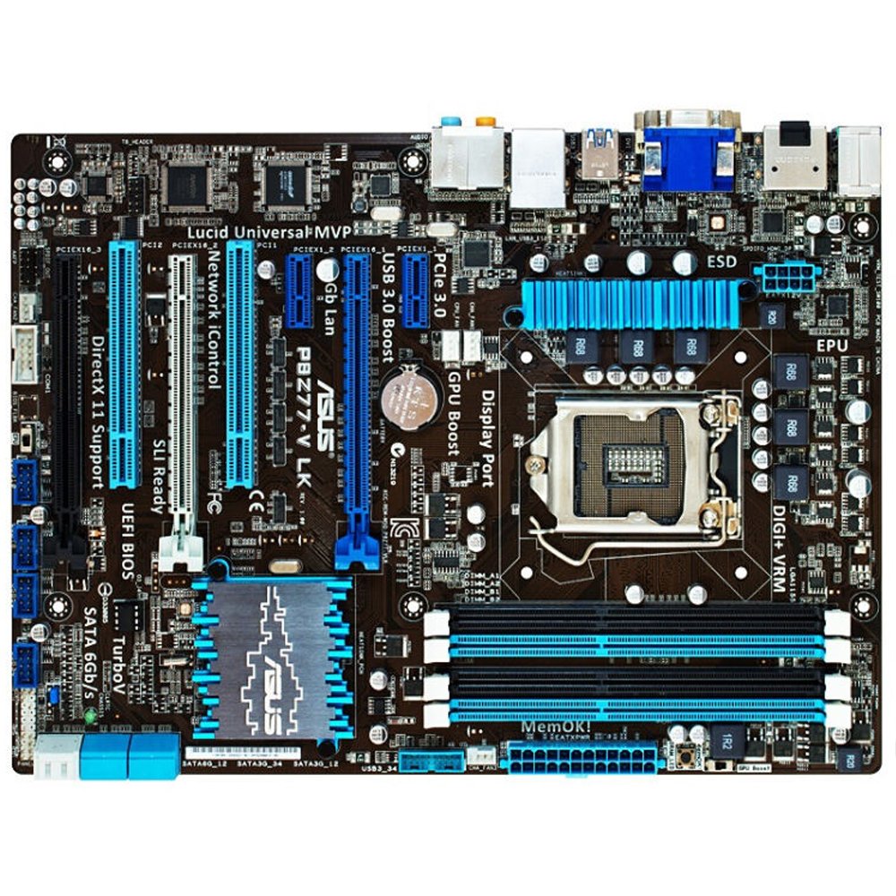Foto 2 pulgar | Placa Madre Asus P8z77-v Lk Lga 1155 Atx Usada - Venta Internacional.