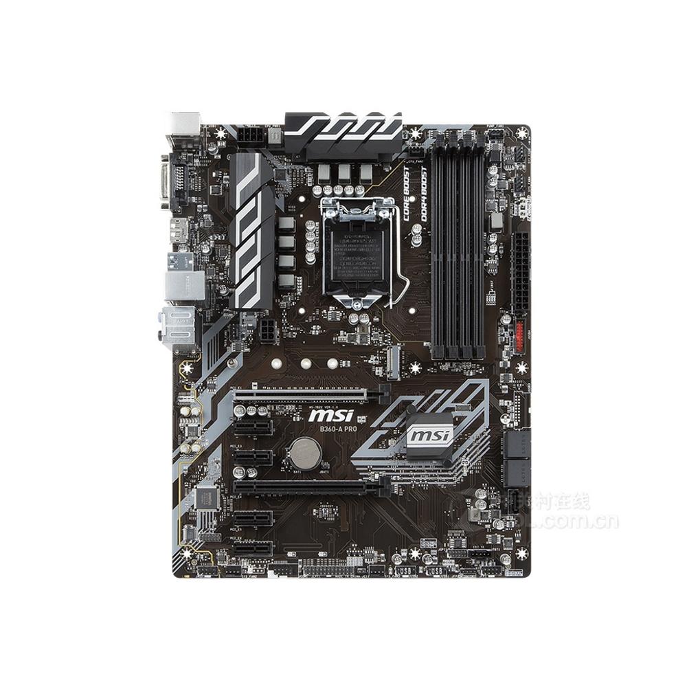 Foto 4 pulgar | Placa Madre Msi B360-a Pro Lga 1151 Atx Usada - Venta Internacional.