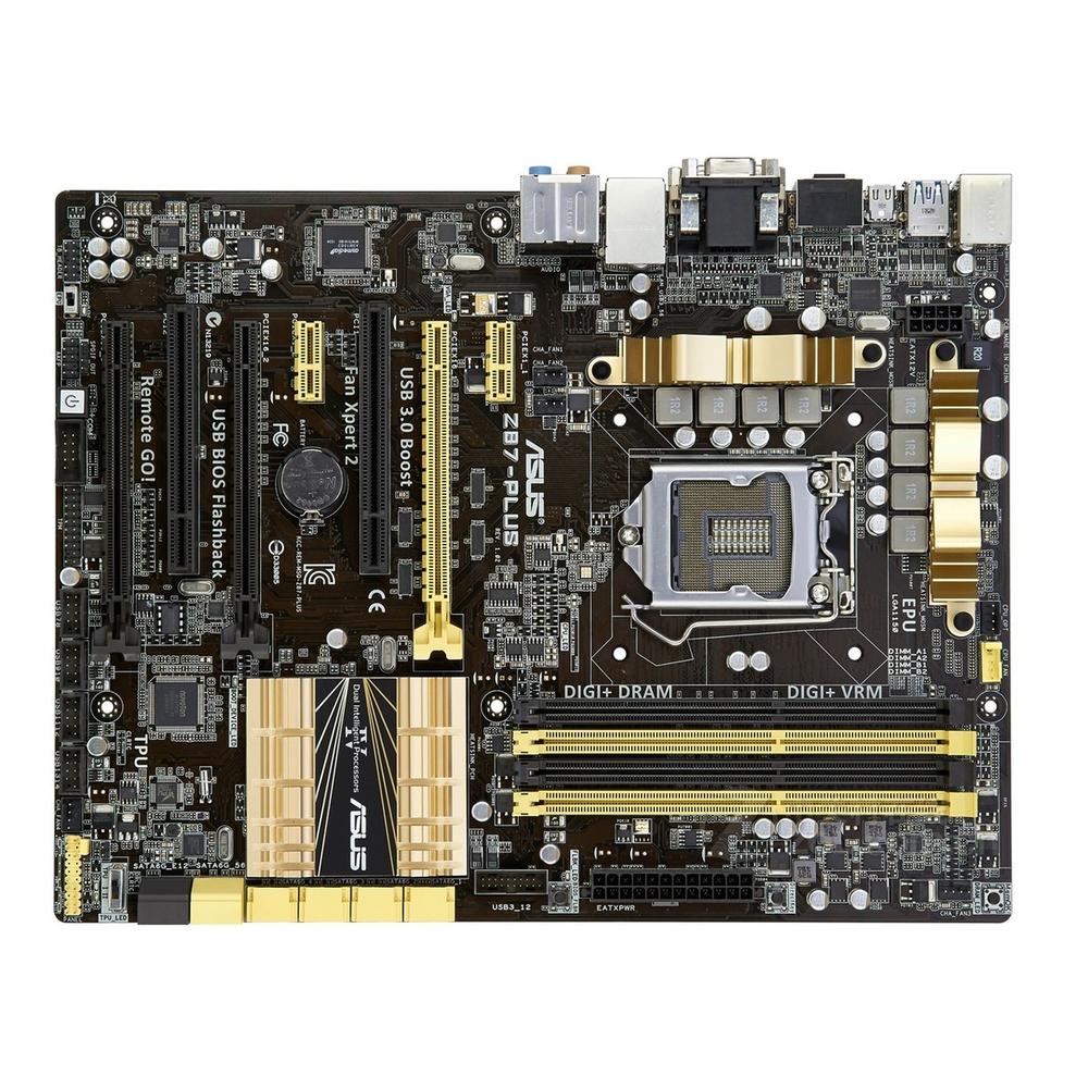 Foto 2 pulgar | Placa Madre Asus Z87-plus Lga 1150 Atx Usada Con Signos De Desgaste - Venta Internacional.