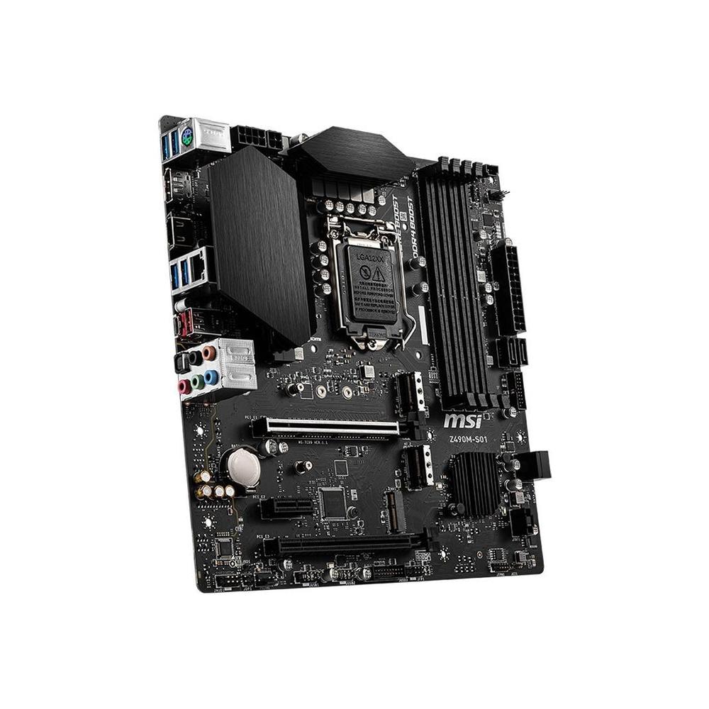 Foto 2 | Placa Madre Msi Z490m-s01 Lga 1200 Micro Atx Usada - Venta Internacional.