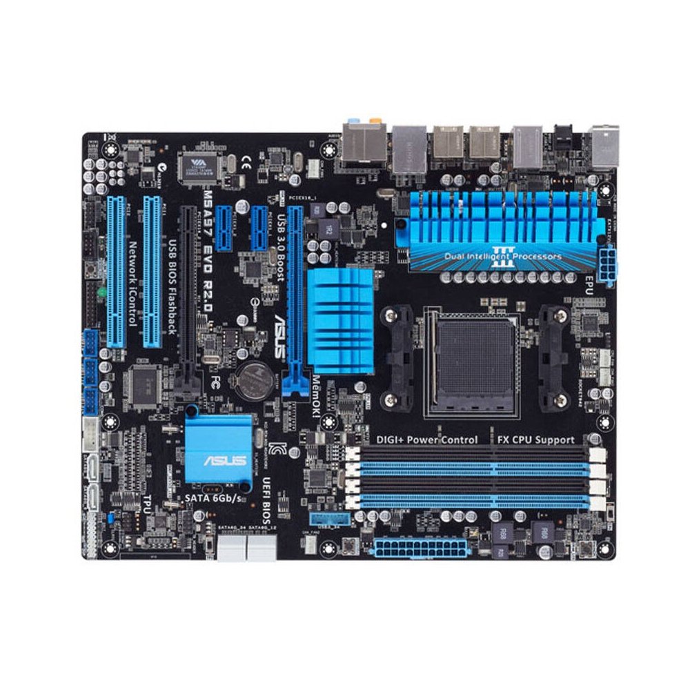 Foto 2 pulgar | Placa Madre Asus M5a97 Evo R2.0 Socket Am3+ Atx Usada - Venta Internacional.
