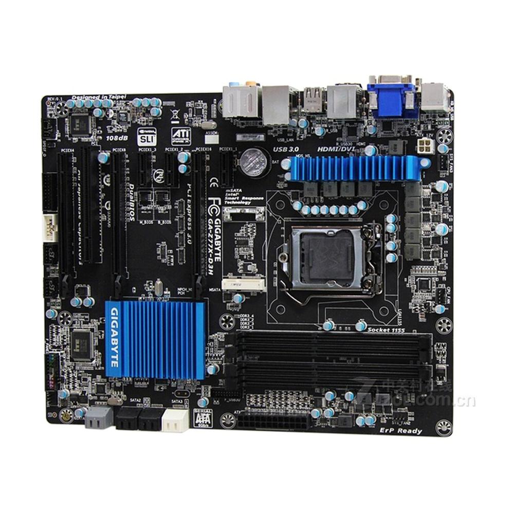 Foto 2 pulgar | Placa Madre Gigabyte Ga-z77x-d3h Lga 1155 Atx Usada - Venta Internacional.