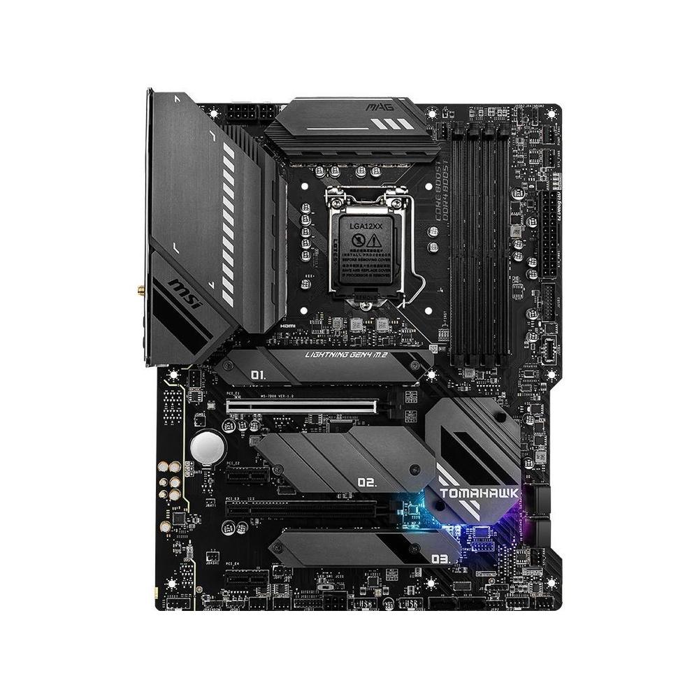 Foto 3 | Placa Madre Msi Mag Z590 Tomahawk Wifi Lga 1200 Atx Usada - Venta Internacional.