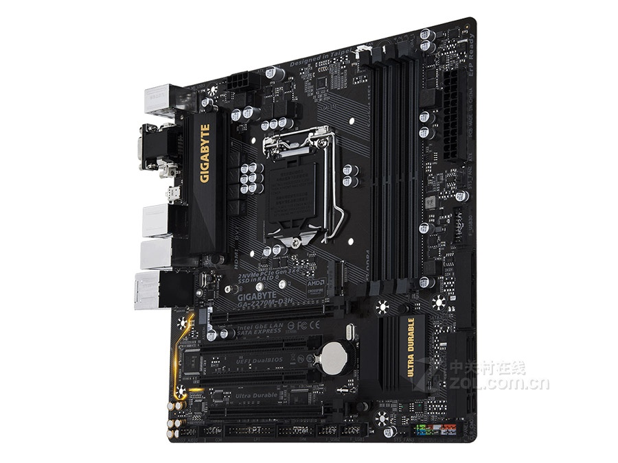 Foto 3 pulgar | Placa Base Micro Atx Gigabyte Z270m-d3h Lga 1151 Usada - Venta Internacional.