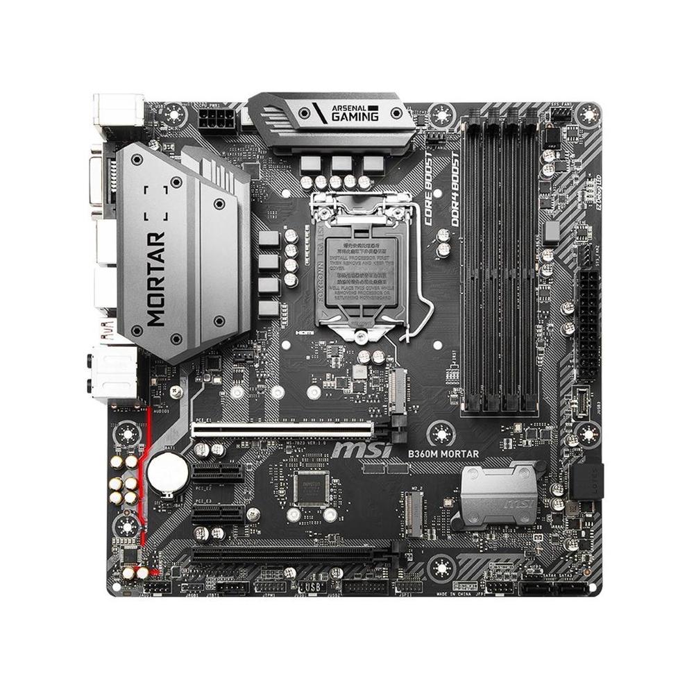 Foto 2 pulgar | Placa Madre Msi B360m Mortar Lga 1151 Micro Atx Usada - Venta Internacional.