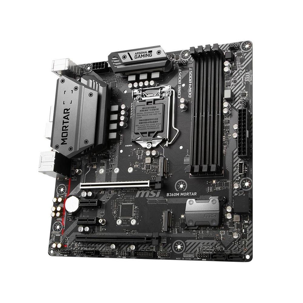 Foto 4 pulgar | Placa Madre Msi B360m Mortar Lga 1151 Micro Atx Usada - Venta Internacional.