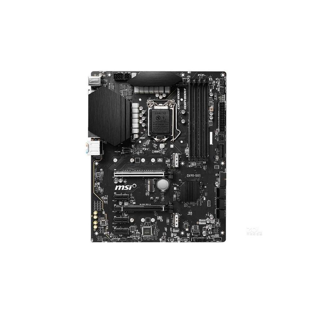 Foto 1 | Placa Madre Msi Z490-s01 Lga 1200 Atx Intel Z490 Ddr4 128 Gb - Venta Internacional.