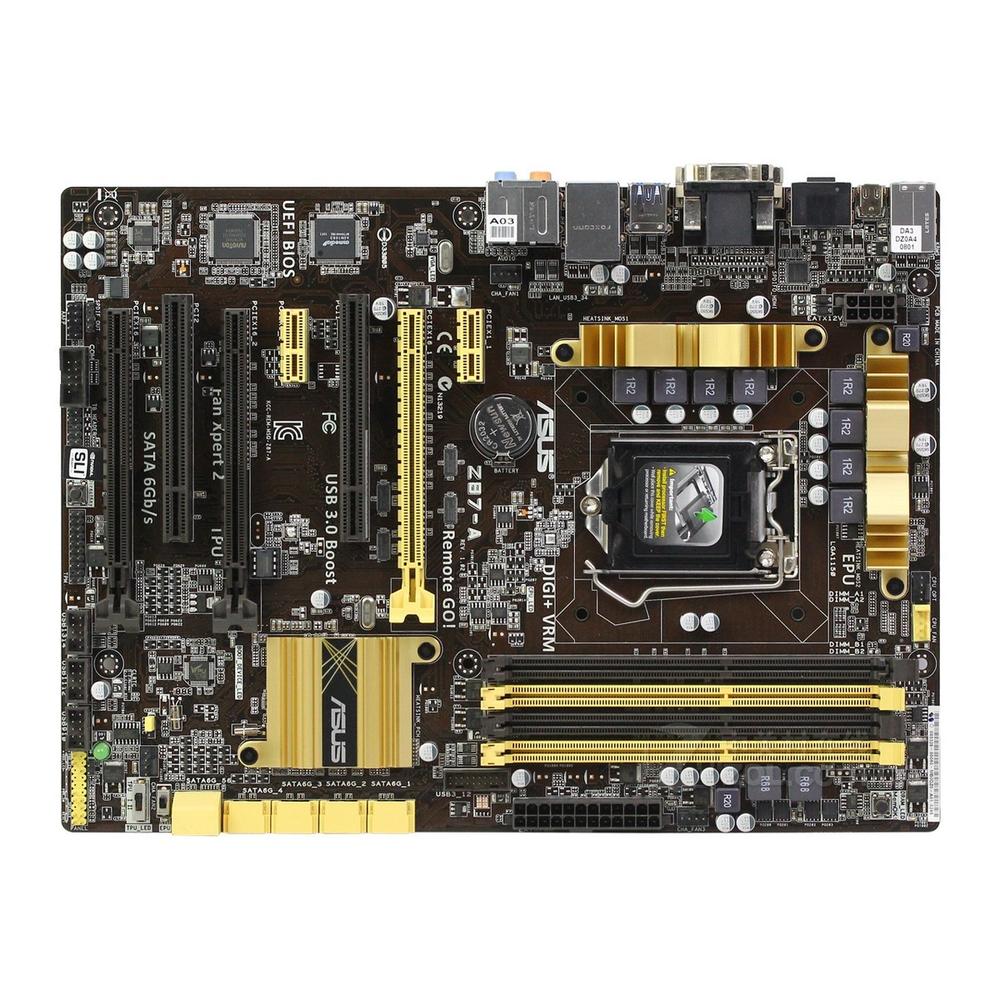 Placa Madre Asus Z87-a Lga 1150 Atx Usada Con 32 Gb Ddr3 - Venta Internacional.
