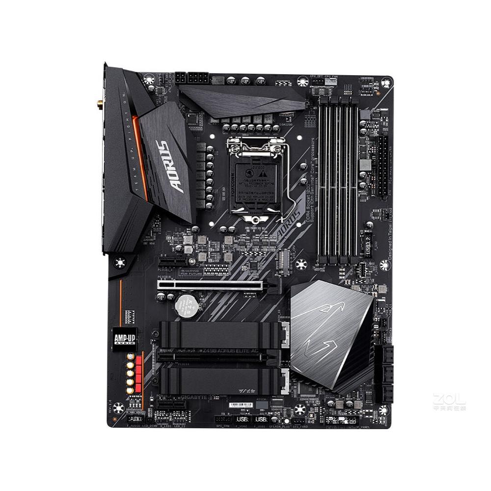 Placa Madre Gigabyte Z490 Aorus Elite Ac Lga 1200 Atx Usada - Venta Internacional.