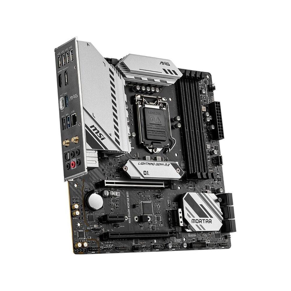 Foto 3 pulgar | Placa Madre Msi Mag B560m Mortar Wifi Lga 1200 Micro Atx - Venta Internacional.