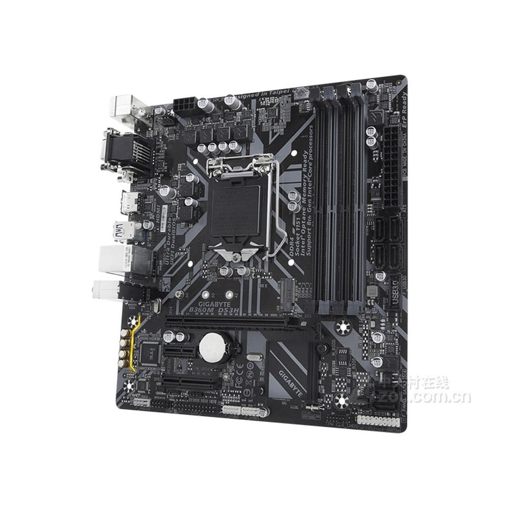 Foto 3 pulgar | Placa Base Micro Atx Gigabyte B360m Ds3h Lga 1151 Usada - Venta Internacional.