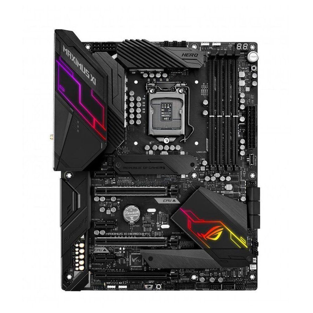 Foto 1 | Placa Madre Asus Rog Maximus Xi Hero (wi-fi) Lga 1151 Atx - Venta Internacional.