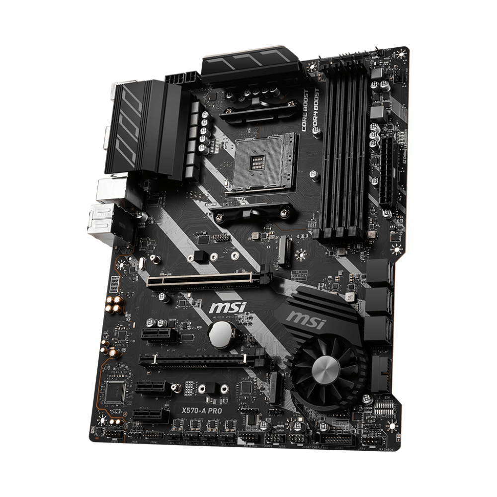 Foto 2 | Placa Madre Msi X570-a Pro Socket Am4 Atx Usada - Venta Internacional.