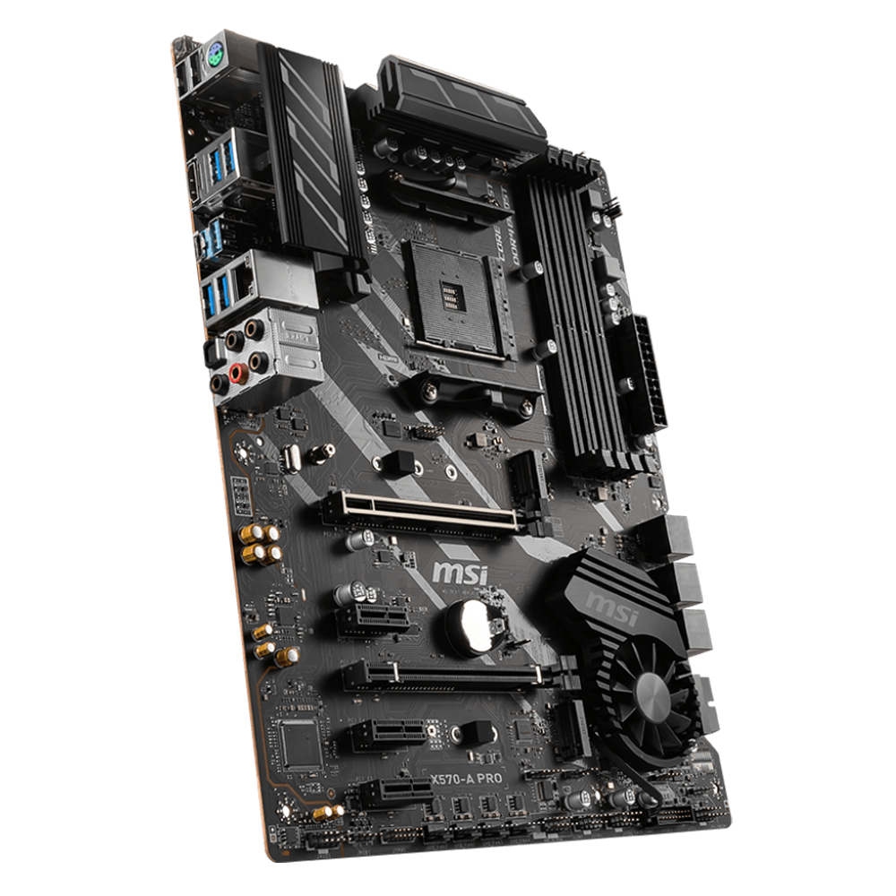 Foto 4 pulgar | Placa Madre Msi X570-a Pro Socket Am4 Atx Usada - Venta Internacional.