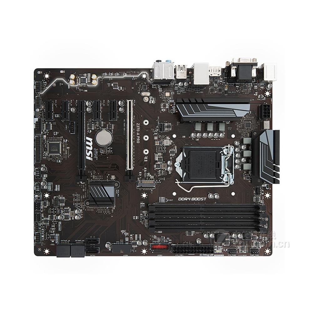 Foto 2 pulgar | Placa Madre Msi Z370-a Pro Lga 1151 Atx Usada - Venta Internacional.