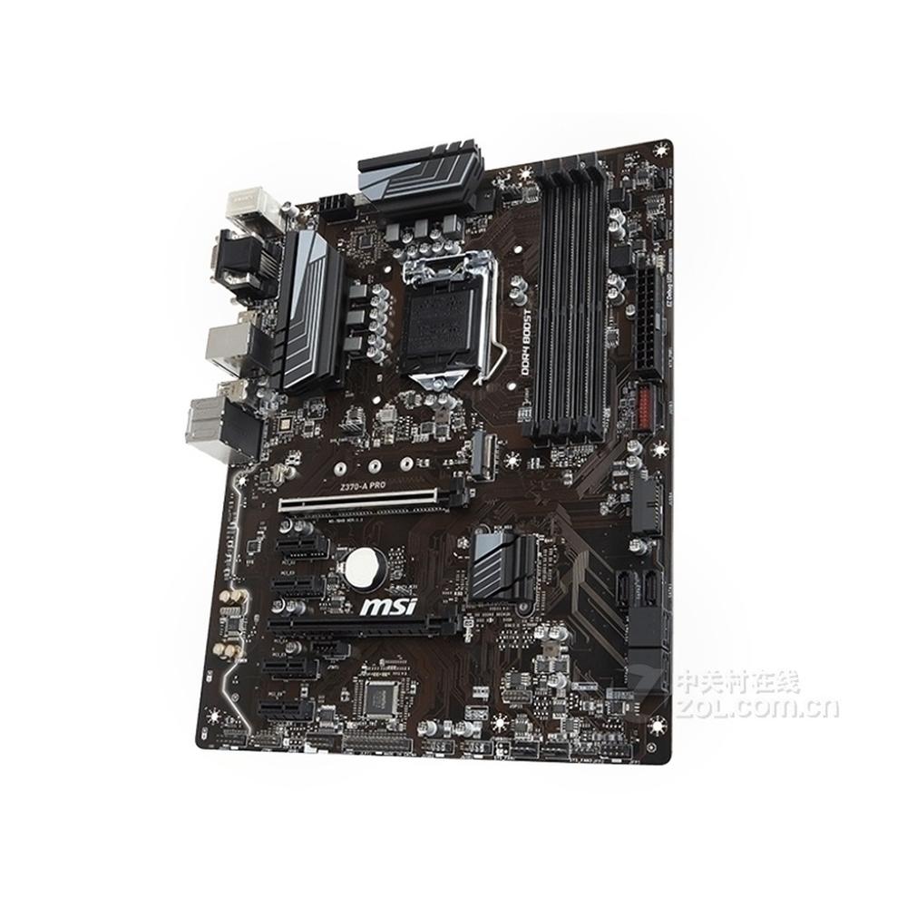 Foto 3 pulgar | Placa Madre Msi Z370-a Pro Lga 1151 Atx Usada - Venta Internacional.