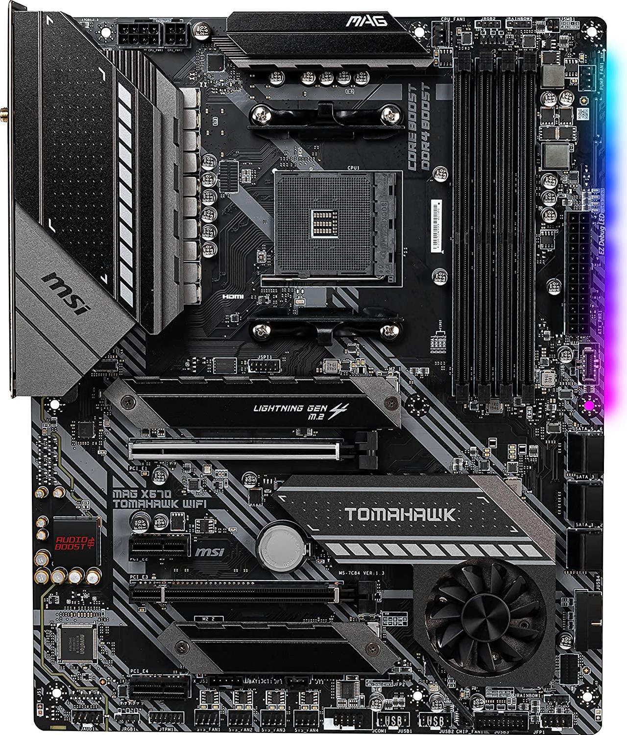 Foto 2 pulgar | Placa Base Msi Mpg X570 Tomahawk Wifi Socket Am4 Atx Usada - Venta Internacional.
