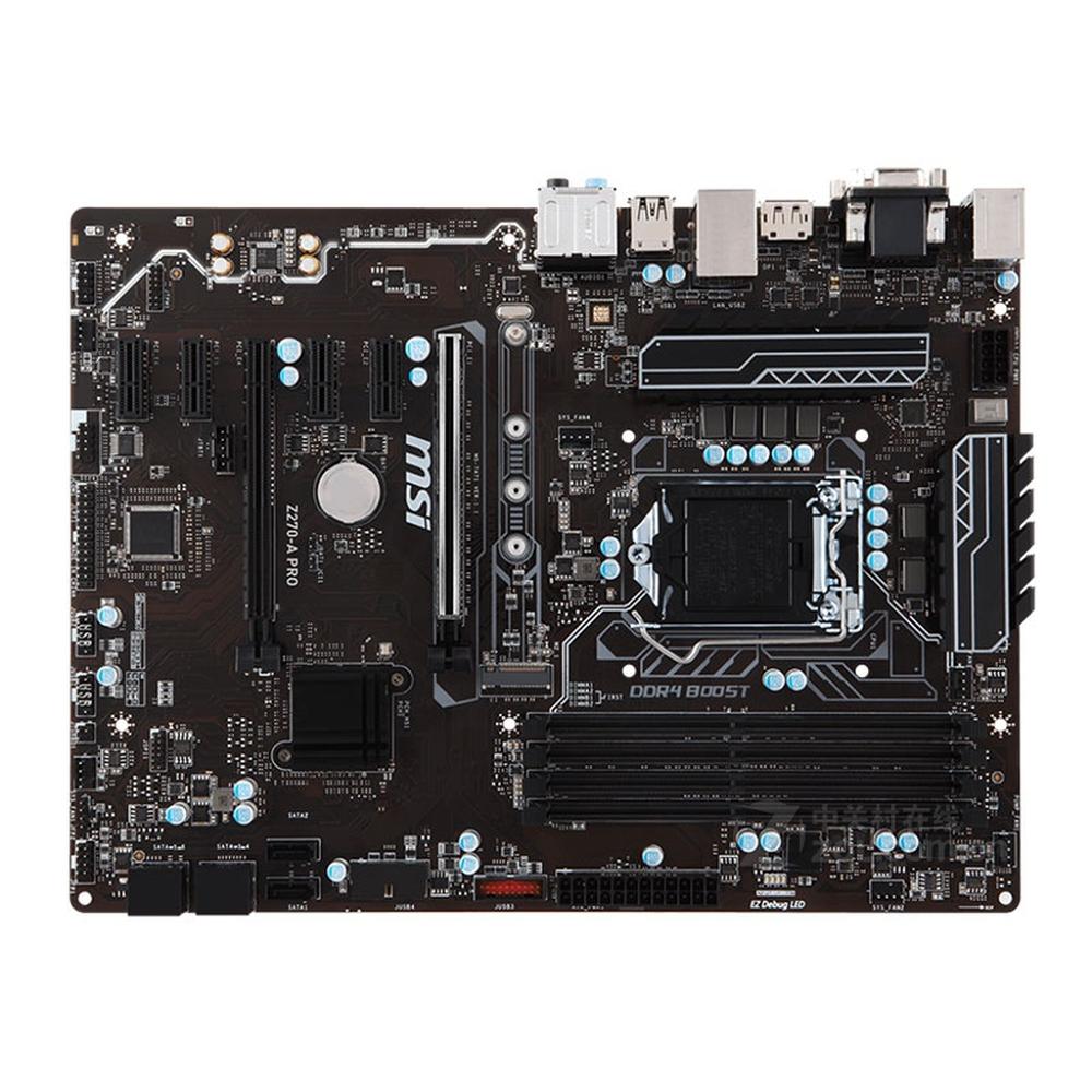Foto 1 | Placa Madre Msi Z270-a Pro Lga 1151 Atx Usada - Venta Internacional.