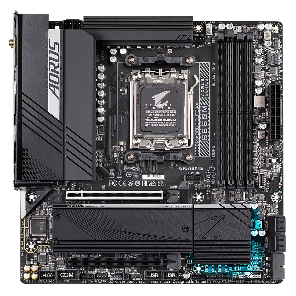 Foto 3 pulgar | Placa Madre Gigabyte B650m Aorus Elite Ax 1.0 Amd Am5 Atx - Venta Internacional.