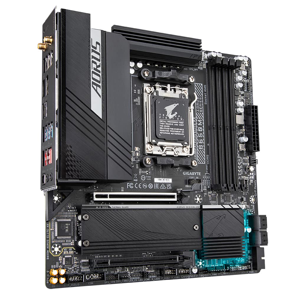Foto 3 | Placa Madre Gigabyte B650m Aorus Elite Ax 1.0 Amd Am5 Atx - Venta Internacional.