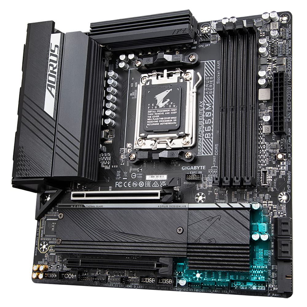 Foto 6 pulgar | Placa Madre Gigabyte B650m Aorus Elite Ax 1.0 Amd Am5 Atx - Venta Internacional.