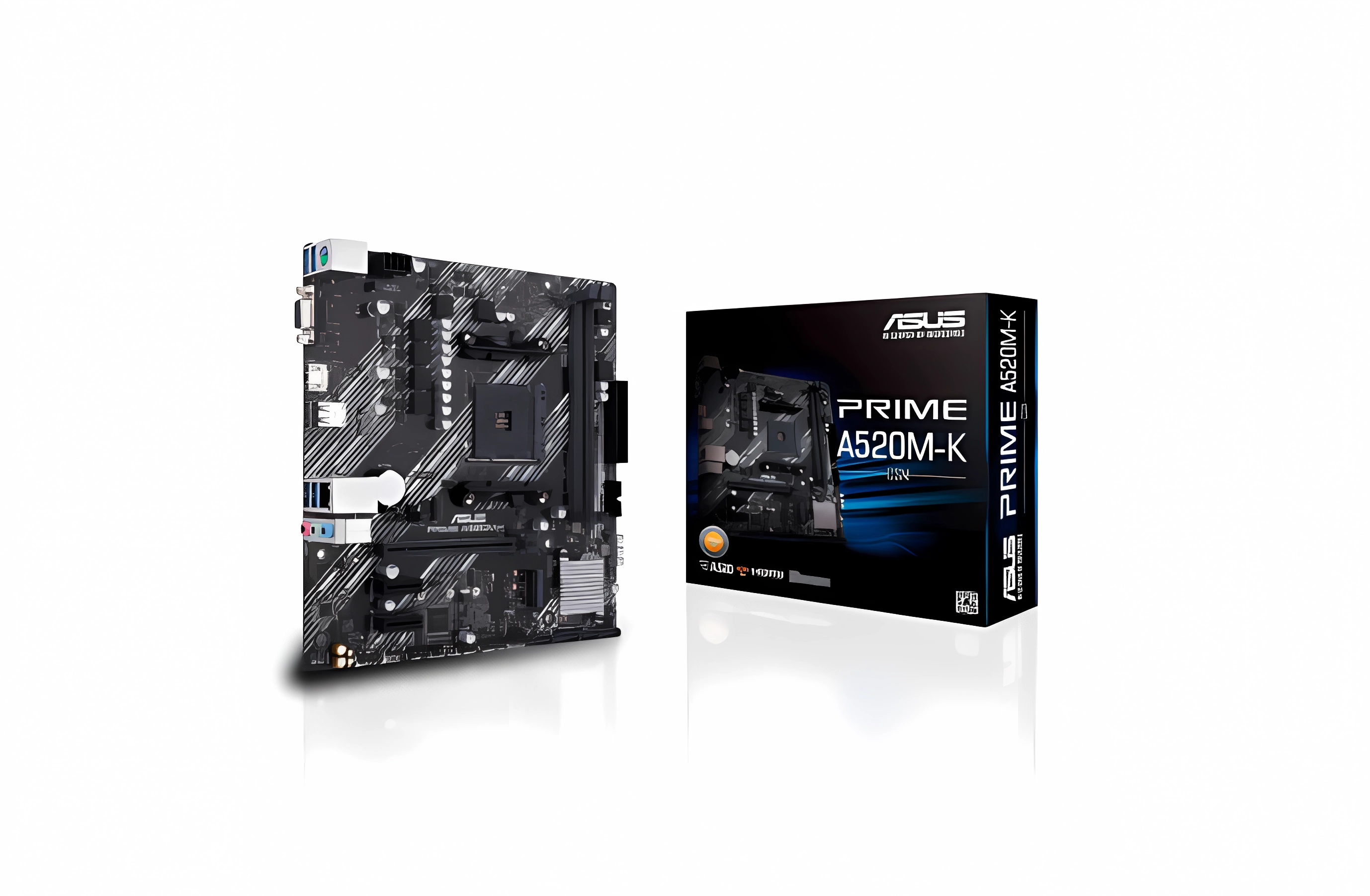 Foto 1 | Tarjeta Madre Asus Prime A520m-k Ddr4 1x M.2 Pcie Ddr4 Max 64gb Ryzer