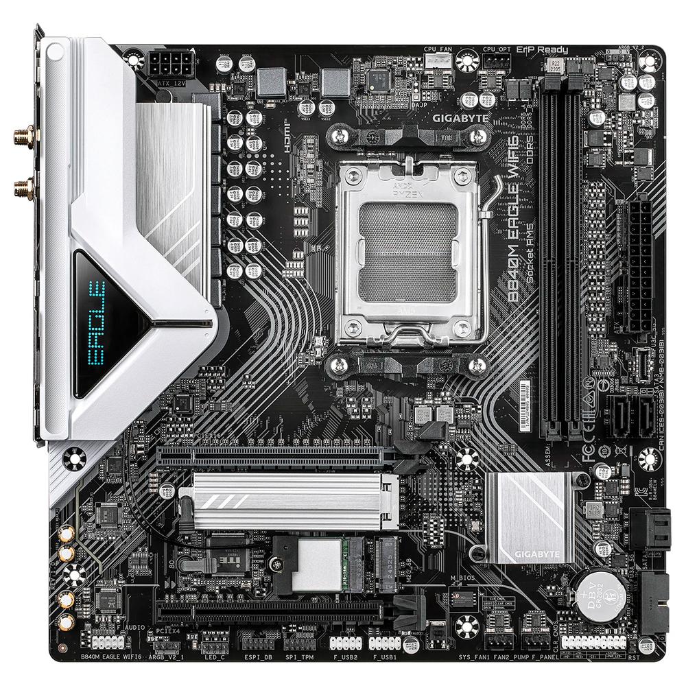 Foto 2 | Tarjeta Madre Gigabyte B840m Eagle Wifi6 2x Ddr5 2x M.2 Pcie 4.0 Usb-c Wifi6 Bt 5.3 Micro Atx