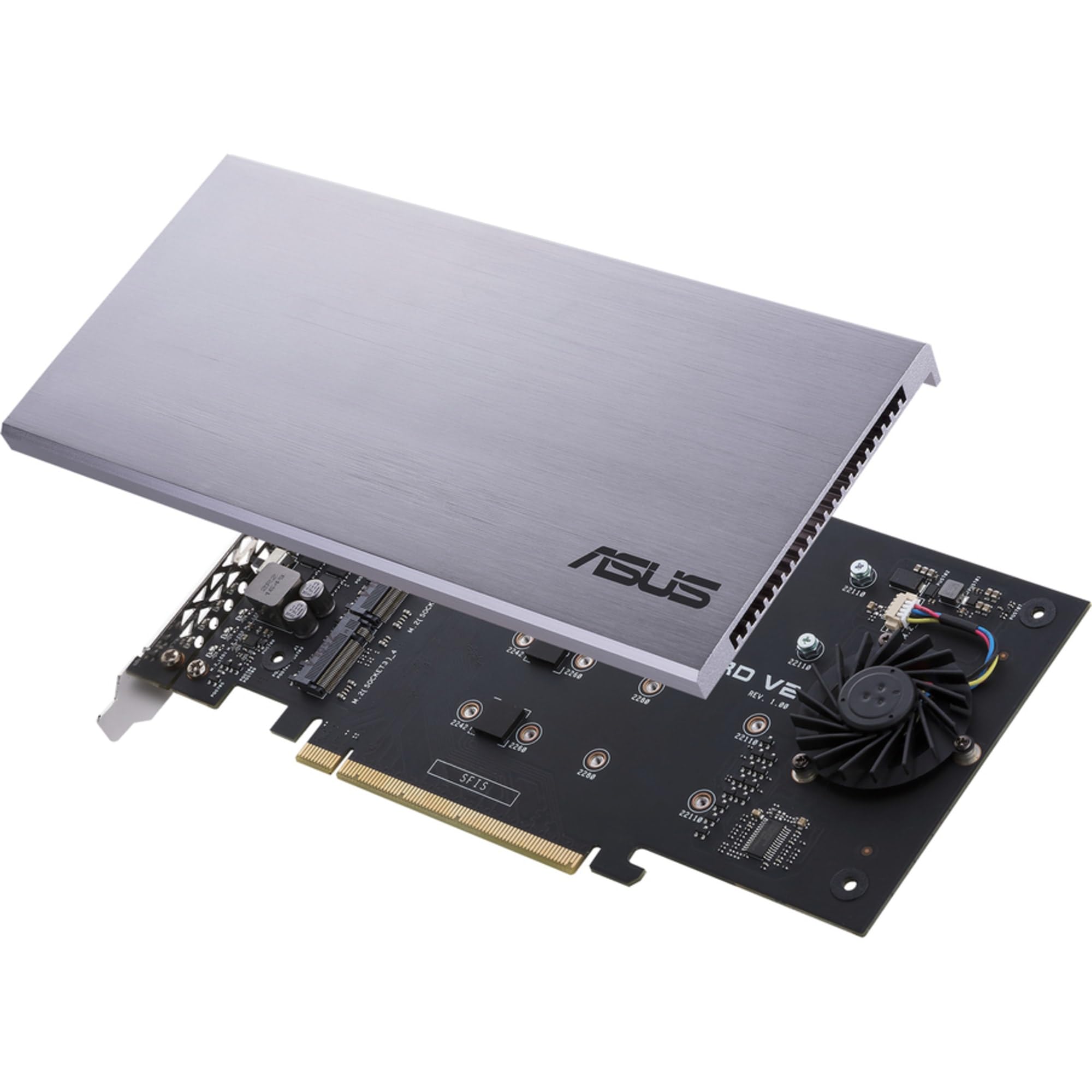 Foto 4 pulgar | Tarjeta De Expansión Asus Hyper M.2 X16 Pcie 3.0 X4 V2 128gbps - Venta Internacional.