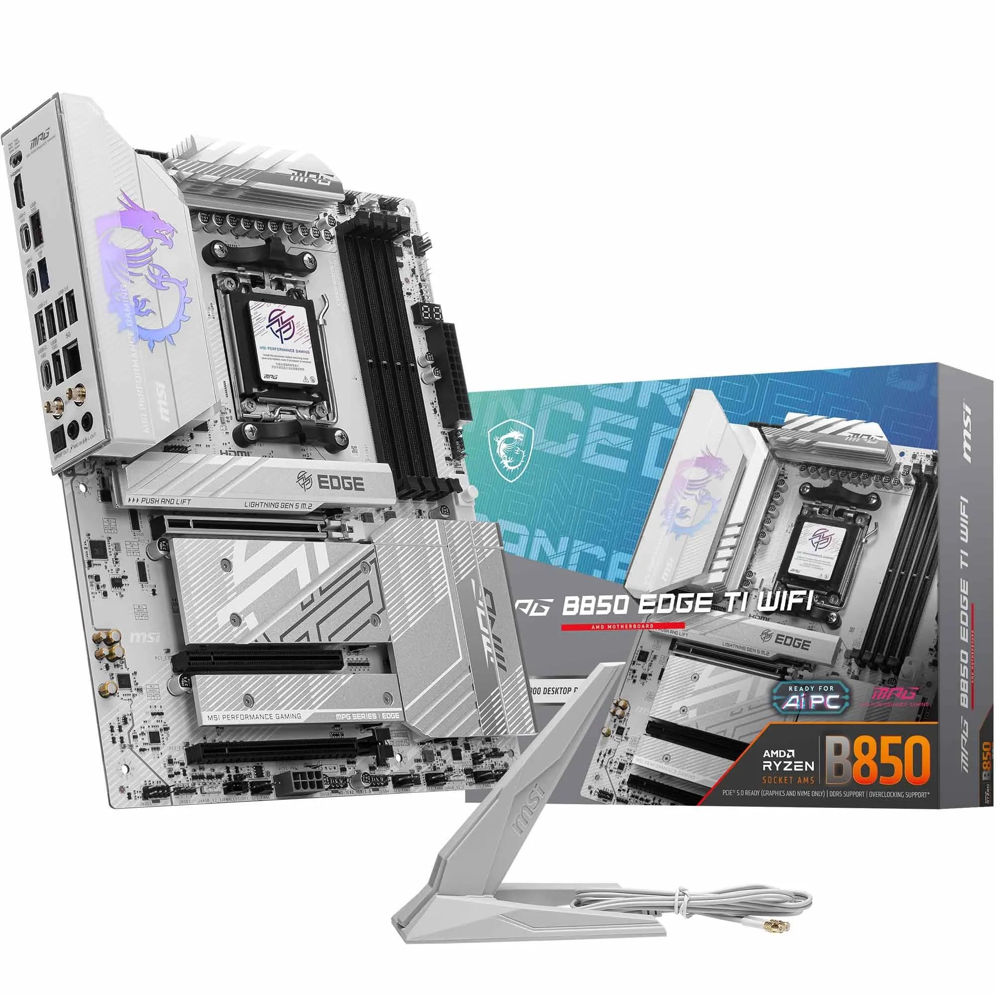 Placa Madre Msi Mpg B850 Edge Ti Wifi Atx Para Amd Ryzen - Venta Internacional. $10,932
