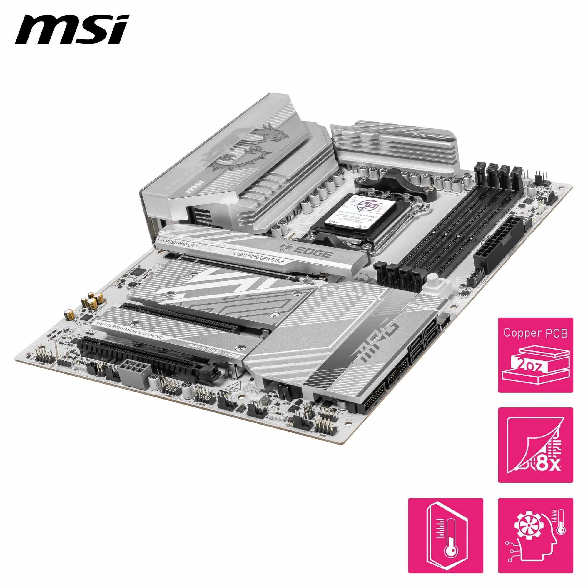 Foto 5 pulgar | Placa Madre Msi Mpg B850 Edge Ti Wifi Atx Para Amd Ryzen - Venta Internacional.