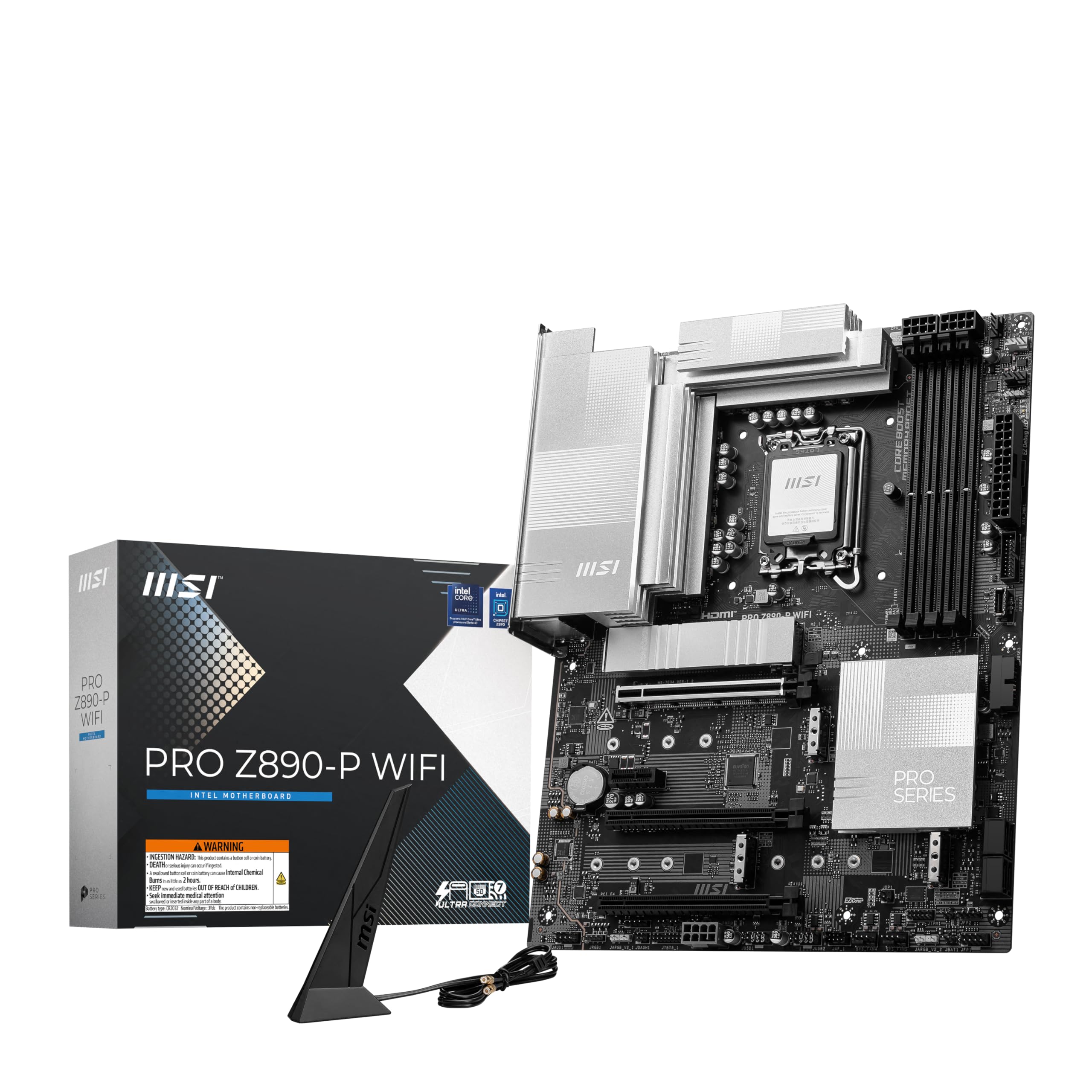 Foto 2 pulgar | Placa Madre Msi Pro Z890-p Wifi Proseries Atx Ddr5 Lga 1851 - Venta Internacional.