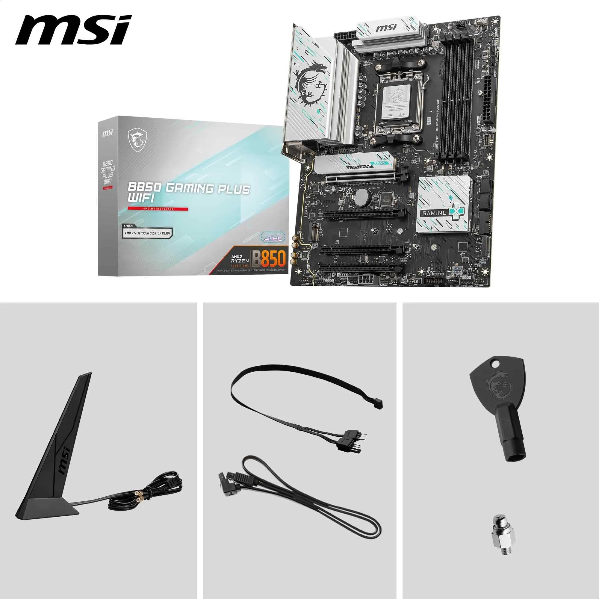 Foto 8 pulgar | Placa Madre Msi B850 Gaming Plus Wifi Atx Compatible Con Amd Ryzen - Venta Internacional.