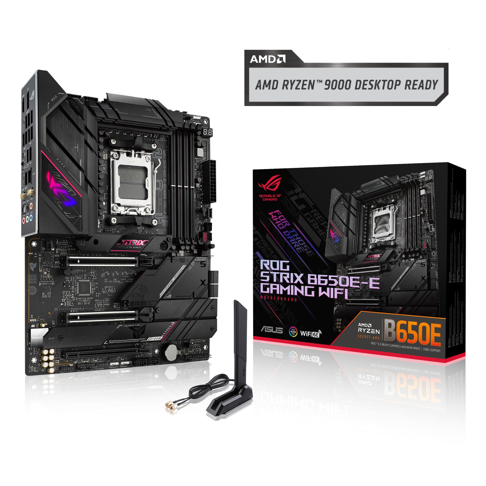 Foto 8 pulgar | Placa Base Asus Rog Strix B650e-e Gaming Wifi Am5 Ryzen 7000 - Venta Internacional.