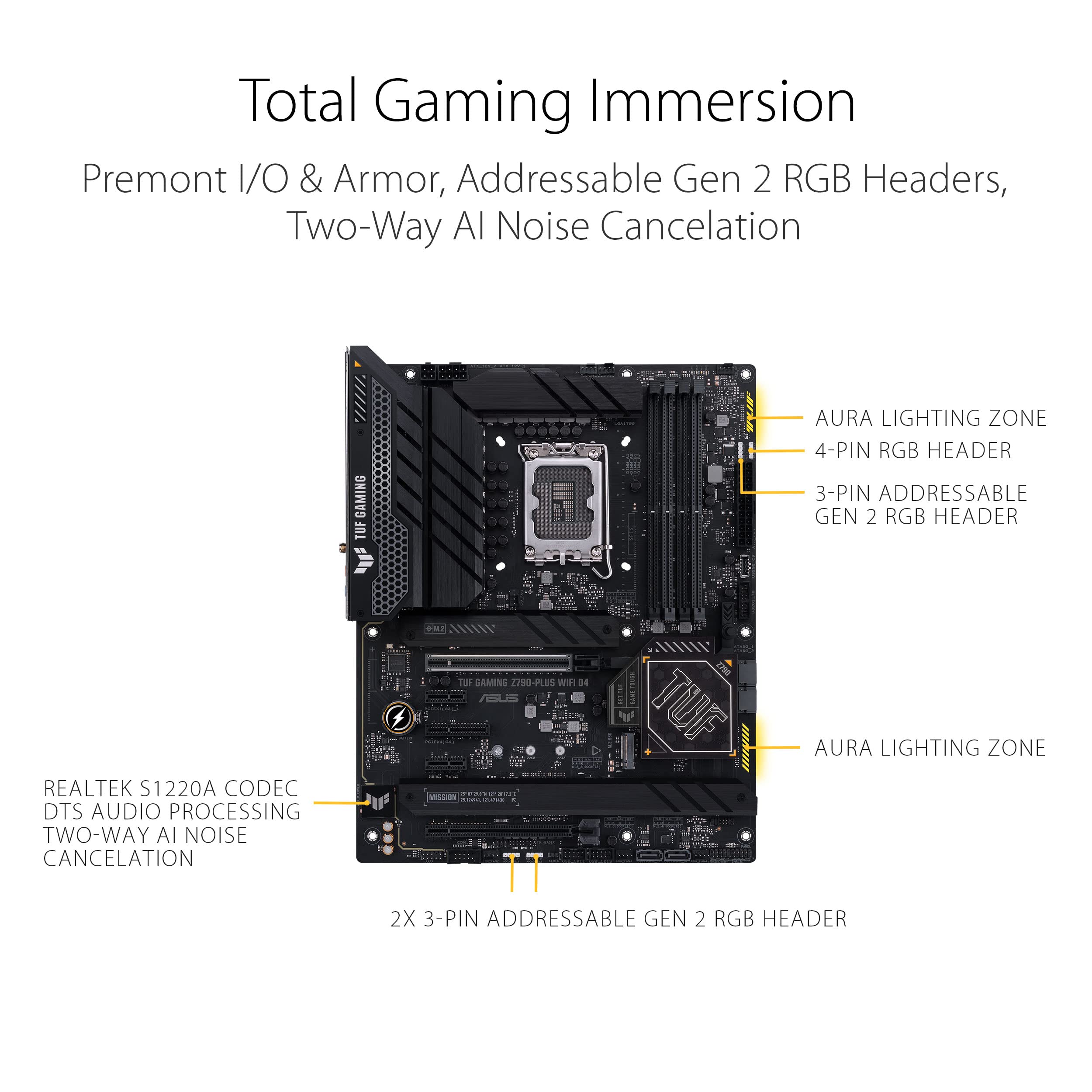 Foto 5 | Placa Madre Asus Tuf Gaming Z790-plus Wifi D4 Lga 1700 - Venta Internacional.