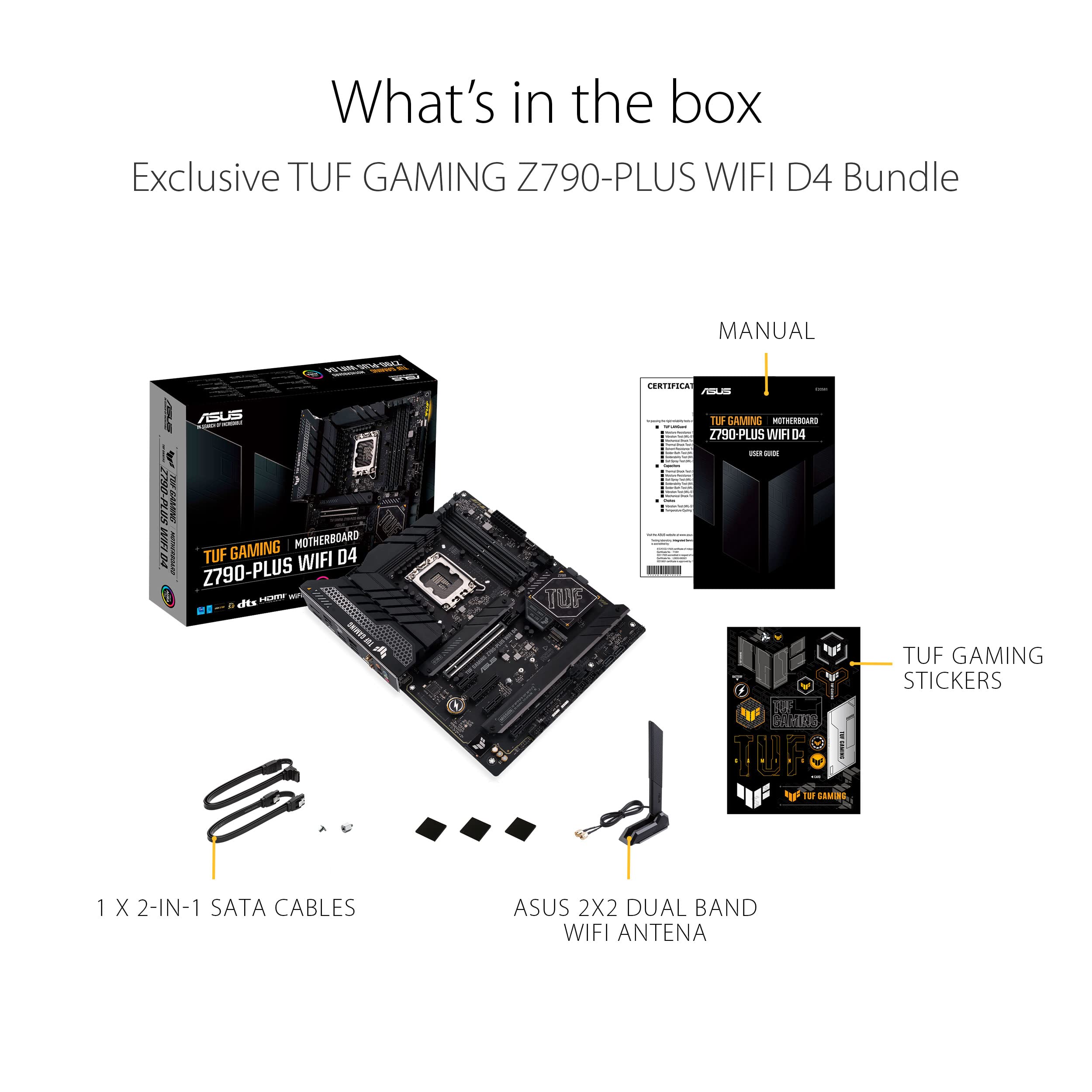 Foto 7 | Placa Madre Asus Tuf Gaming Z790-plus Wifi D4 Lga 1700 - Venta Internacional.