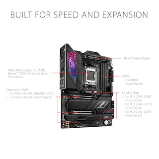 Foto 2 | Placa Madre Asus Rog Strix X670e-e Gaming Ryzen 7000 Atx - Venta Internacional.