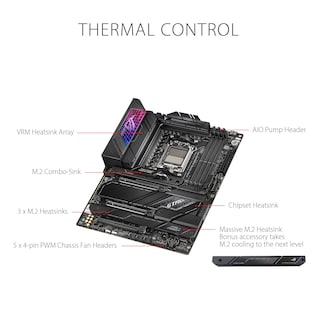 Foto 3 | Placa Madre Asus Rog Strix X670e-e Gaming Ryzen 7000 Atx - Venta Internacional.